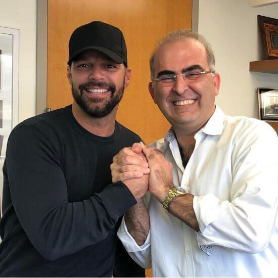 Ricky Martin Igal Elyassi Wilshire Smile Studio