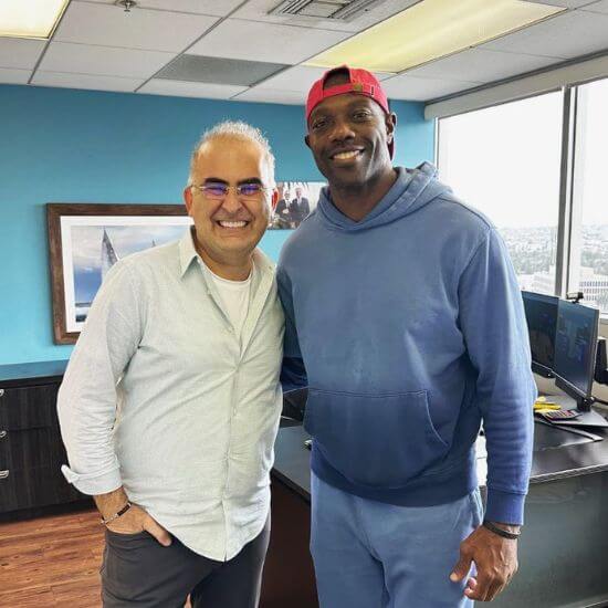 Terrell Owens Igal Elyassi Wilshire Smile Studio